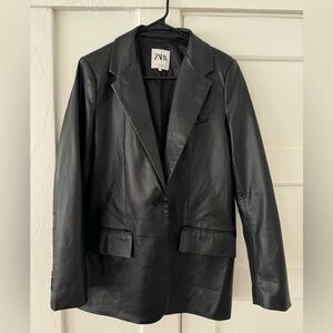 NWOT Zara Oversized Black Women's Blazer